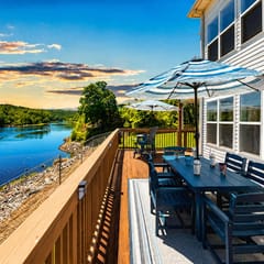 No Stairs, Lakeside, beautiful patio and yard