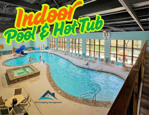 3BR Luxury Cabin, pools, fishing, clean family fun - Image 2